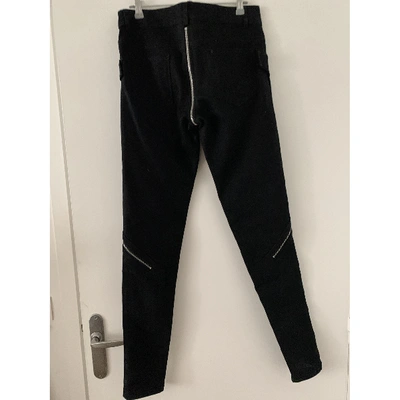 Pre-owned Alyx Slim Pants In Black