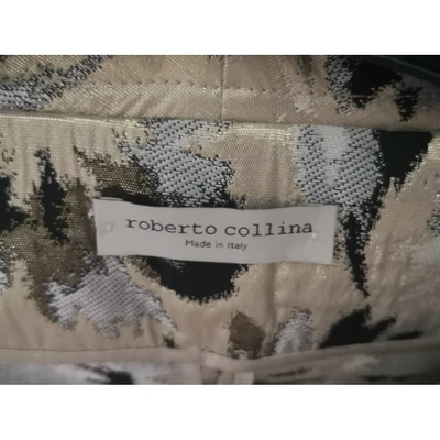 Pre-owned Roberto Collina Jacket In Gold