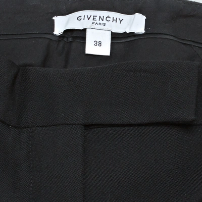 GIVENCHY Pre-owned Wool Straight Pants In Black