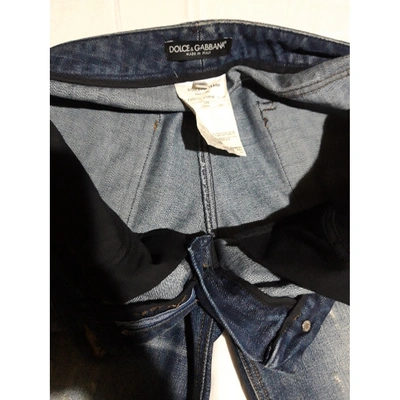 Pre-owned Dolce & Gabbana Cotton Jeans