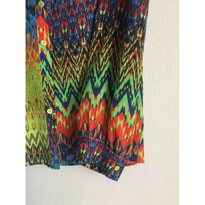 Pre-owned M Missoni Silk Shirt In Multicolour