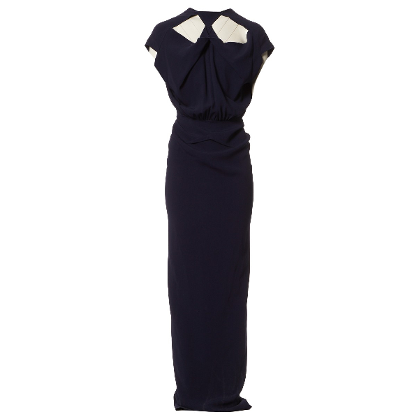 roland mouret navy dress