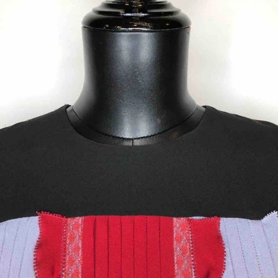 Pre-owned Valentino Black Cotton Dress