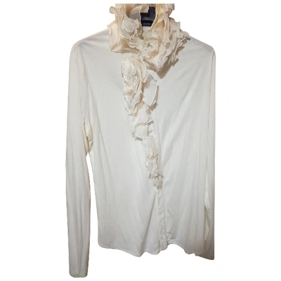 Pre-owned Ralph Lauren White  Top