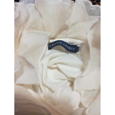 Pre-owned Ralph Lauren White  Top