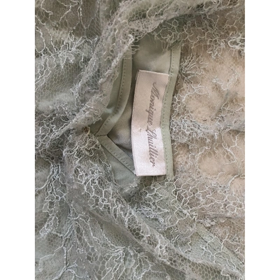 Pre-owned Monique Lhuillier Shirt In Green