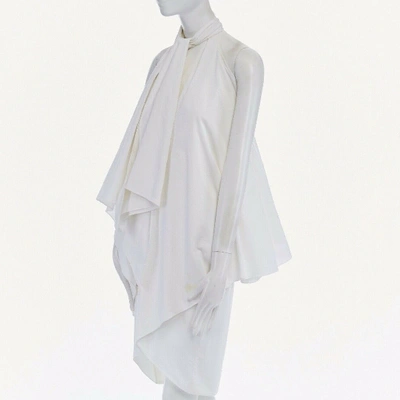Pre-owned Rosie Assoulin White Cotton Dress