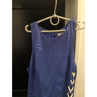 Pre-owned Natasha Zinko Maxi Dress In Blue