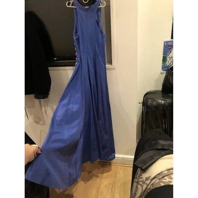 Pre-owned Natasha Zinko Maxi Dress In Blue