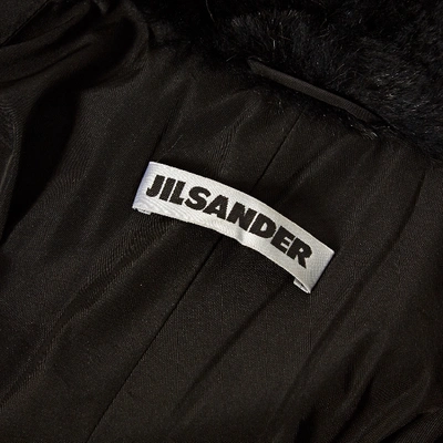 Pre-owned Jil Sander Coat In Black