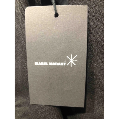 Pre-owned Isabel Marant Linen Blazer In Black