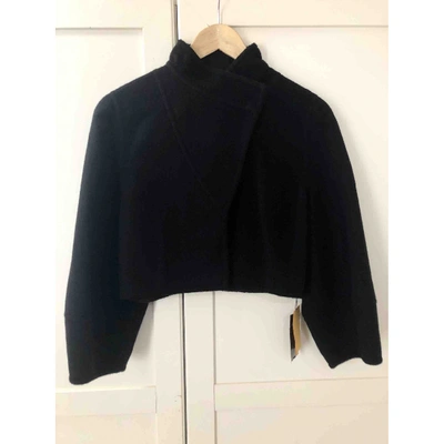 Pre-owned Fendi Cashmere Jacket In Black
