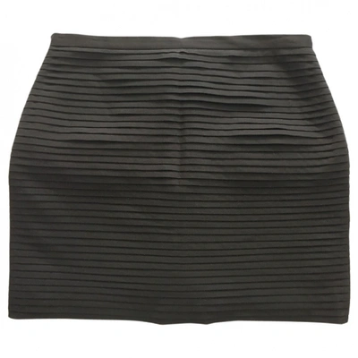 Pre-owned Minimarket Mini Skirt In Black