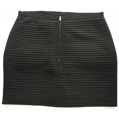 Pre-owned Minimarket Mini Skirt In Black