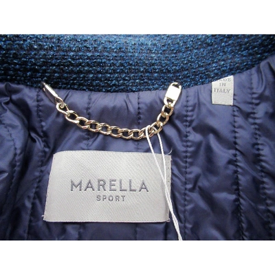 Pre-owned Marella Blue Coat