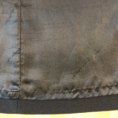 Pre-owned Ferragamo Black Wool Skirt