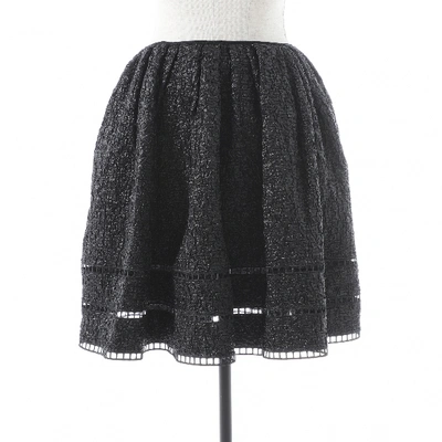 Pre-owned Fendi Black Skirt