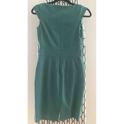 Pre-owned Andrew Marc Green Dress