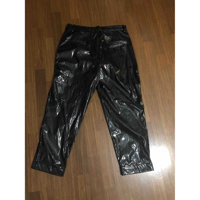 Pre-owned N°21 Trousers In Black
