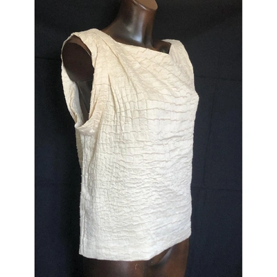 Pre-owned 3.1 Phillip Lim / フィリップ リム Gold Viscose Top