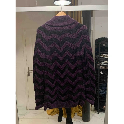 Pre-owned American Retro Wool Knitwear In Purple