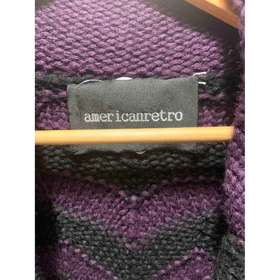 Pre-owned American Retro Wool Knitwear In Purple