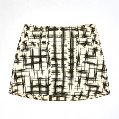 Pre-owned See By Chloé Mini Skirt In Ecru