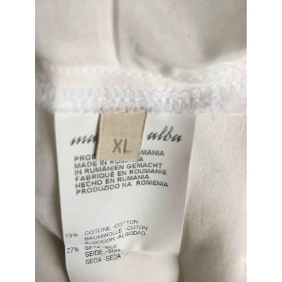 Pre-owned Massimo Alba Knitwear In White