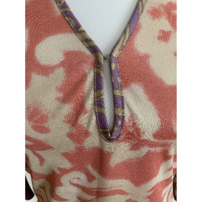 Pre-owned Etro Multicolour Polyester Top