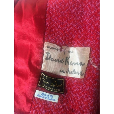 Pre-owned Harrods Wool Jacket In Pink