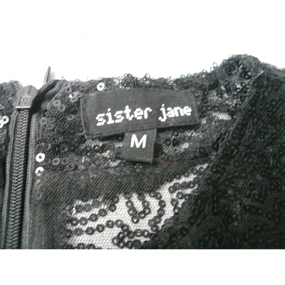 Pre-owned Sister Jane Maxi Dress In Black