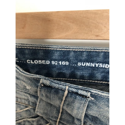 Pre-owned Closed Blue Denim - Jeans Shorts