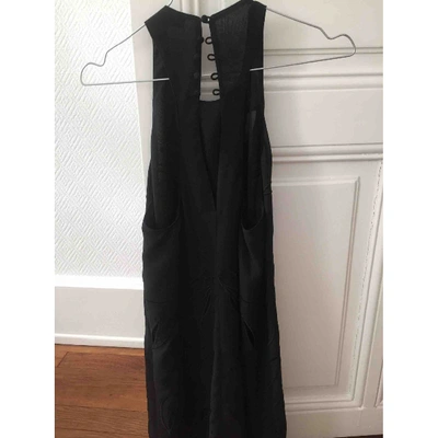 Pre-owned Iro Mini Dress In Black