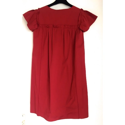 Pre-owned Marc Jacobs Mini Dress In Red