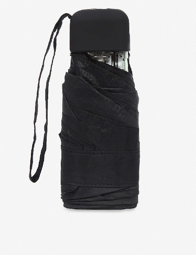 Fulton Womens Black Ultra-lightweight Umbrella In Black