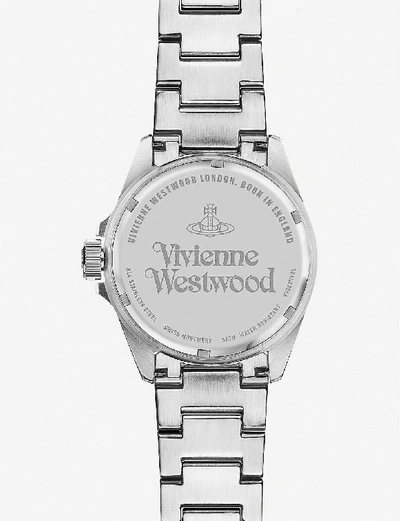 VIVIENNE WESTWOOD VV063NVSL CAMDEN LOCK STAINLESS STEEL WATCH 23665081
