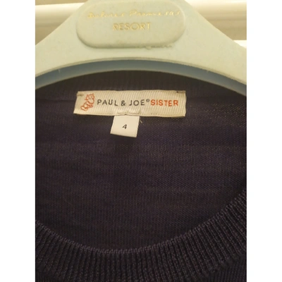 Pre-owned Paul & Joe Sister Blue Wool Knitwear