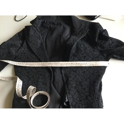 Pre-owned Max Mara Short Vest In Black