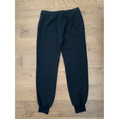 Pre-owned Max Mara Trousers In Black