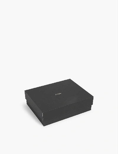 Shop Maje Croc-embossed Leather Wallet In Black