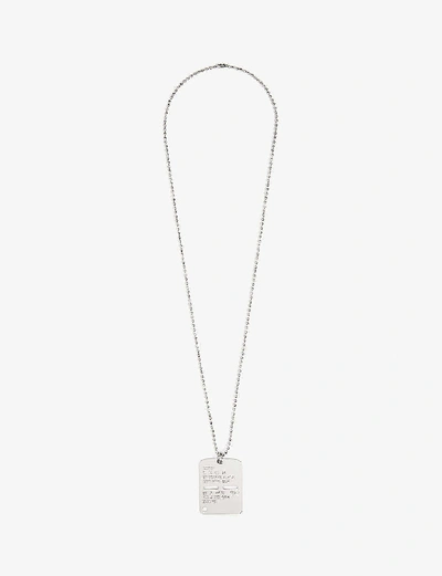 Shop Alyx Brass Military Tag Necklace