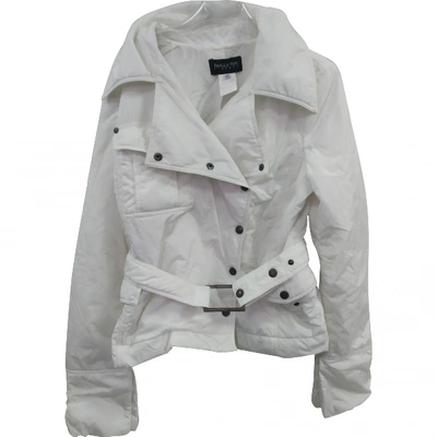 Pre-owned Patrizia Pepe Jacket In White