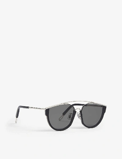 Shop Gentle Monster Loe.s Pilot-frame Sunglasses In Black