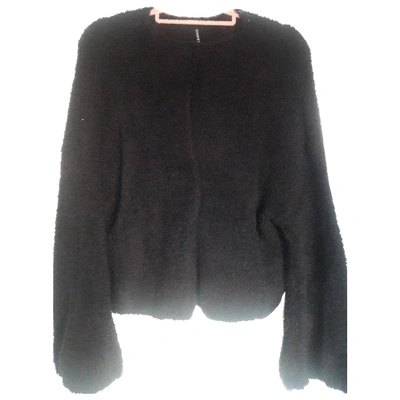 Pre-owned Liviana Conti Wool Jacket In Black