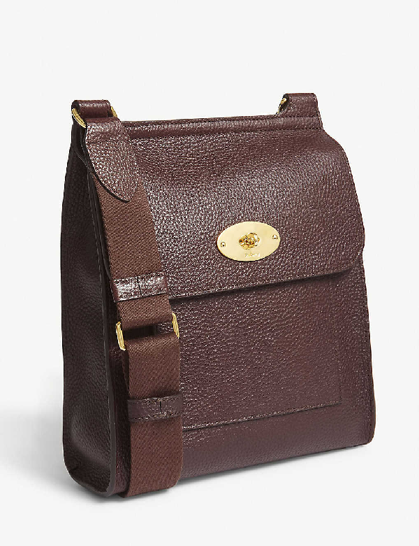 Mulberry Antony Small Grainedleather Messenger Bag ModeSens