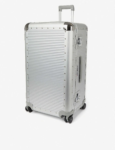 Shop Fpm Bank S Aluminium Trunk On Wheels 80cm In Moonlight Silver