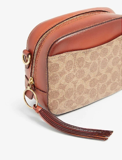 Shop Coach Camera Bag In B4/rust