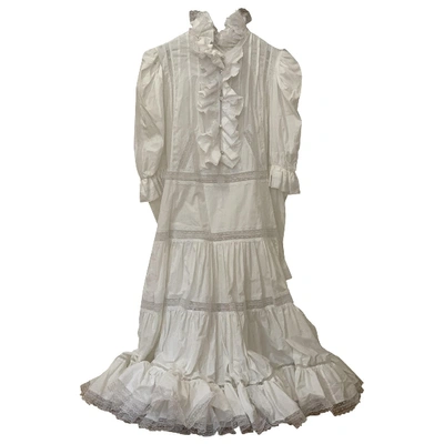 Pre-owned Natasha Zinko White Cotton Dress