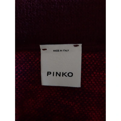 Pre-owned Pinko Wool Mid-length Skirt In Multicolour