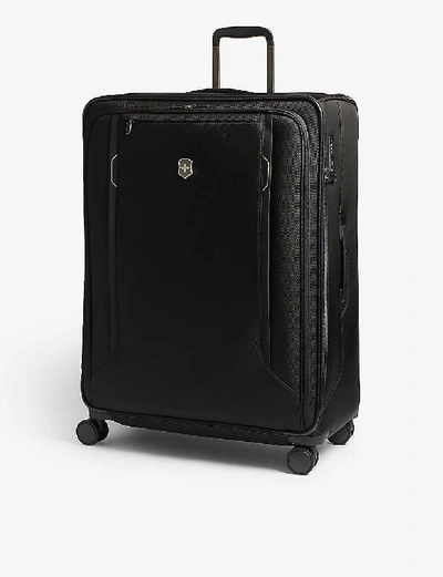 Shop Victorinox Black Werks Traveler 6.0 Four-wheel Suitcase